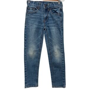 Faded Glory‎ Kids Jeans Blue Denim Size 7 Straight Leg Cotton Blend